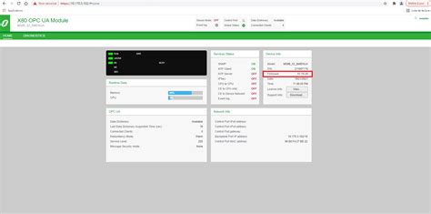 How to get the firmware version of the BMENUA0100 module? | Schneider ...