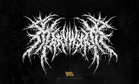 How To Make A Black Metal Logo | The Tube