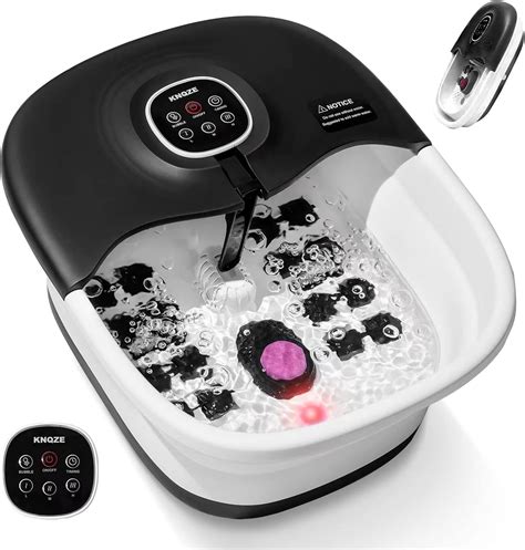 Collapsible Foot Spa Bath with Heat, Remote Control, Temperature ...