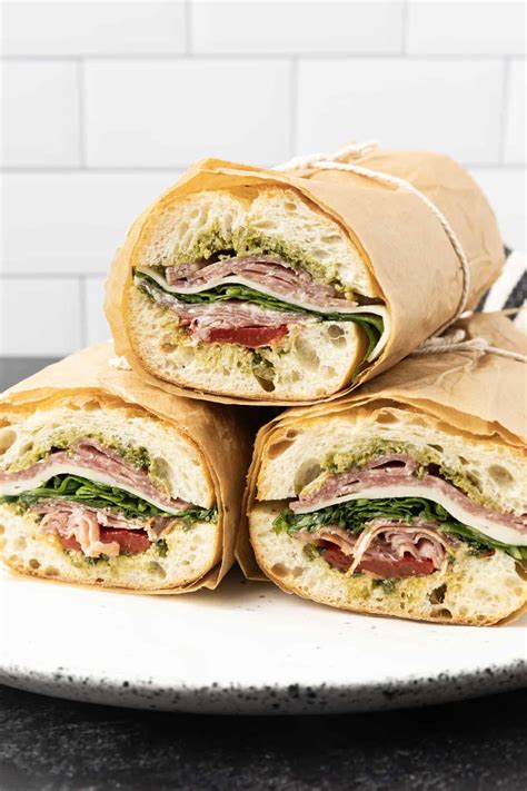 Salami Sandwich - Foodie With Family