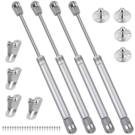 Buy 4 PCS Lift Strut Kit, 200 N / 20 KG Struts, Slow Down Lift Stay ...