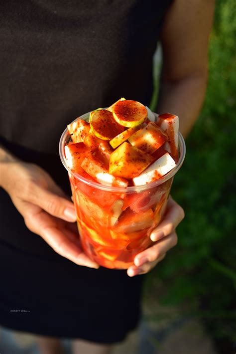 Elevate your fruit cups with chamoy sauce and Tajin. Perfect to serve ...