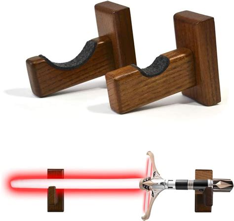 Buy lightsaber Wall Mount Lightsaber Stand Display Wooden Lightsaber ...