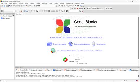 Code Blocks C Tutorial 的图像结果