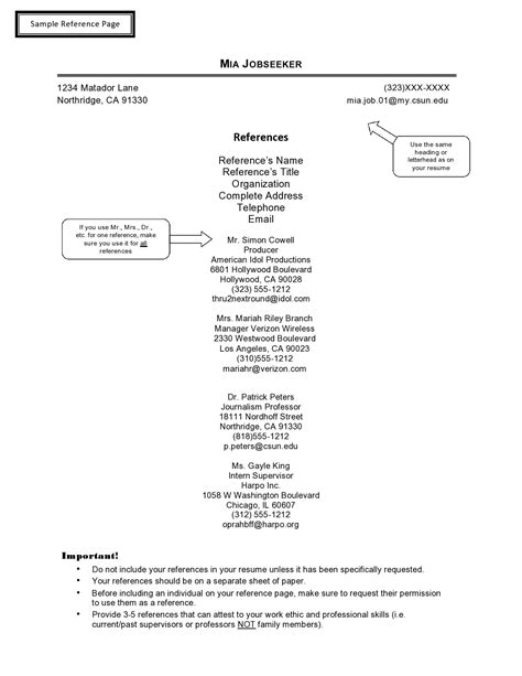 Image result for Reference List Citation Example