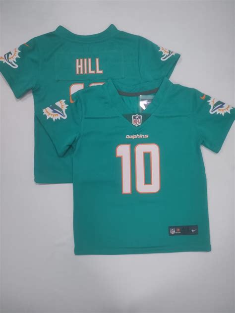Kids/Toddlers Miami Dolphins #10 Tyreek Hill Stitched Jersey – Retro ...