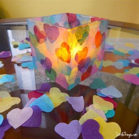 Tissue Paper Candle Holder 的图像结果
