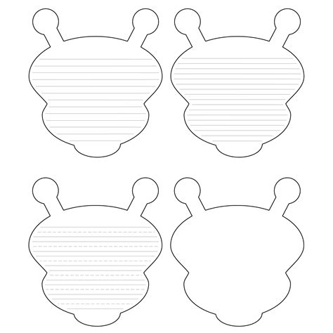 Alien Head Printable 的图像结果