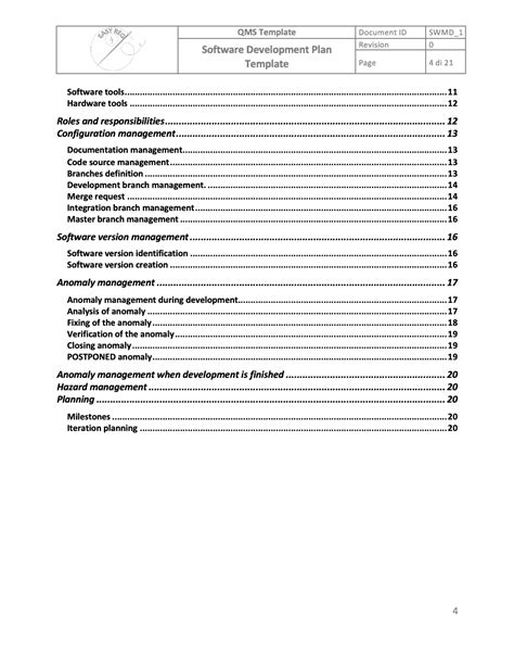 Software Development Plan Template 的图像结果