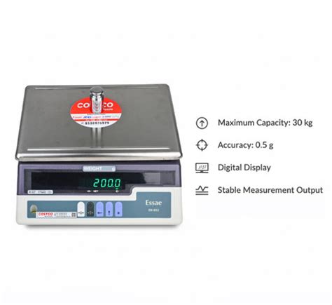 Essae Costco : DX 852 30 kg ( For Silver Weighment) Cap : 30 kg Accu ...