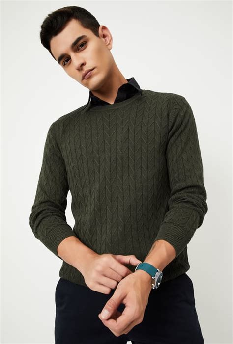 Buy Sweater for Men Online at Best Price in India | Max Fashion