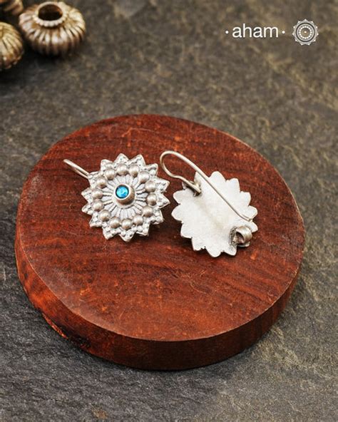 Silver Earrings – aham jewellery | handcrafted silver jewellery