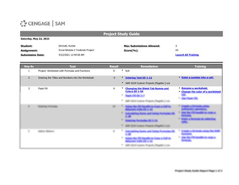 Image result for Excel Module 2 Sam Textbook Project