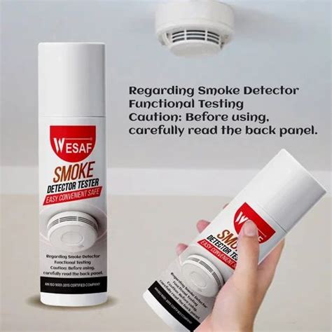 Fire Alarm System - WESAF Smoke Detector Tester Spray Manufacturer from ...