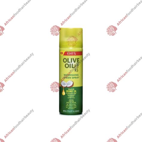 ORS Olive Oil Sheen Spray 11.7oz | African Food Hair and Beauty