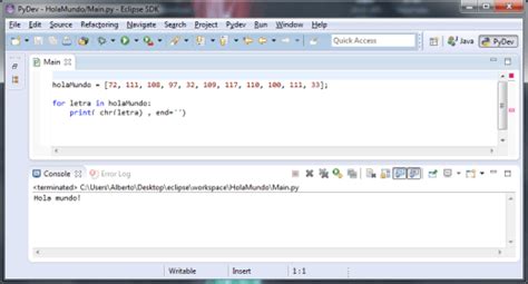 Eclipse for Python 的图像结果