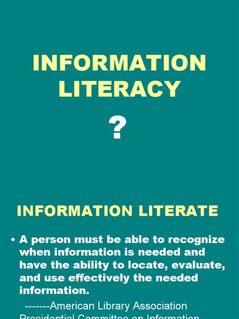 Image result for Information Literacy Tutorials