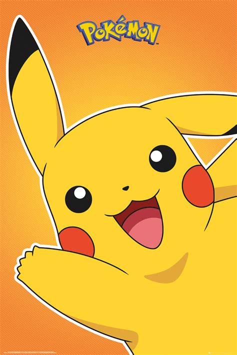 Buy GB eye Pokemon Pikachu Maxi , multi-coloured, 61 x 91.5 cm, FP4705 ...