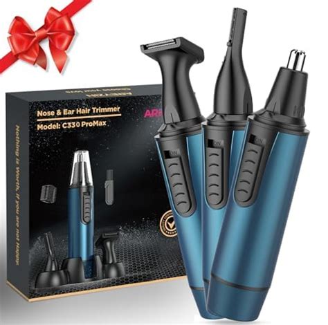AREYZIN Nose Trimmer for Men Multipurpose 3 in 1 Nose Hair Remover Nose ...