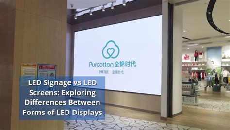 Image result for Signage vs LED Display