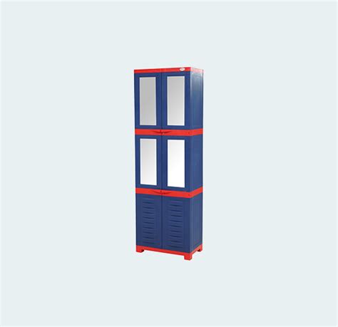 Fusion 3 HM 2 Storage Wardrobe | Plastic Wardrobe