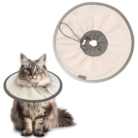 Comfortable Cat Collar, Cat Cone - Lightweight Soft Recovery Collar for ...