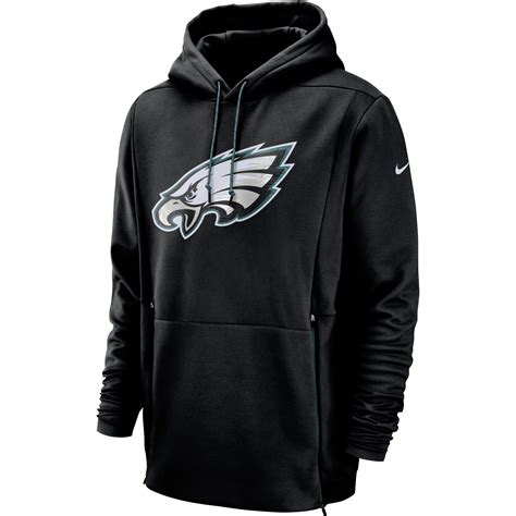 Men's Philadelphia Eagles Nike Black Sideline Performance Player ...
