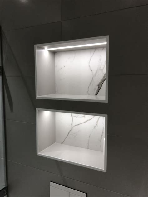 Bathroom niche lighting solutions alcove feature lights – Artofit