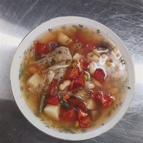 Soup-Rustic Vegetable and Bean (frozen) – Edible Earth Farm