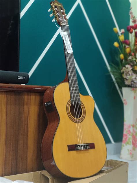 Ibanez GA6CE - AM, 6 -Strings Acoustic Guitar, Right-Handed, Amber High ...