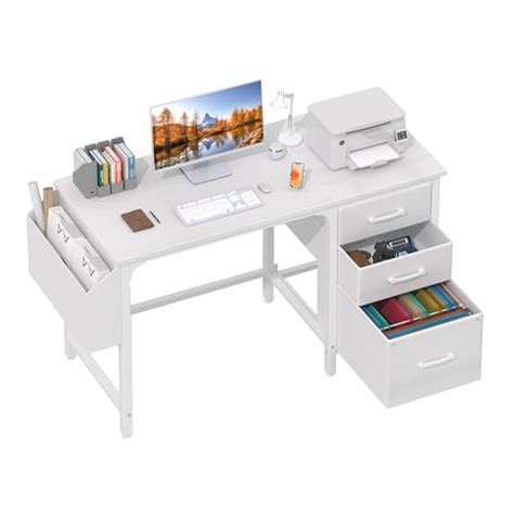 Computer Desk with File Drawer 的图像结果