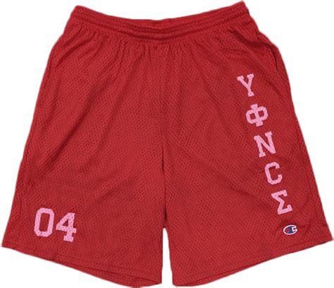 Download Red Mesh Basketball Shorts04 | Wallpapers.com