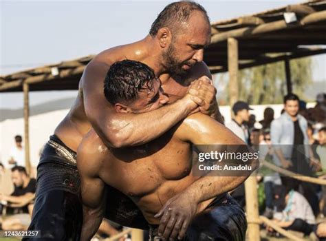 Oilwrestling Photos and Premium High Res Pictures - Getty Images