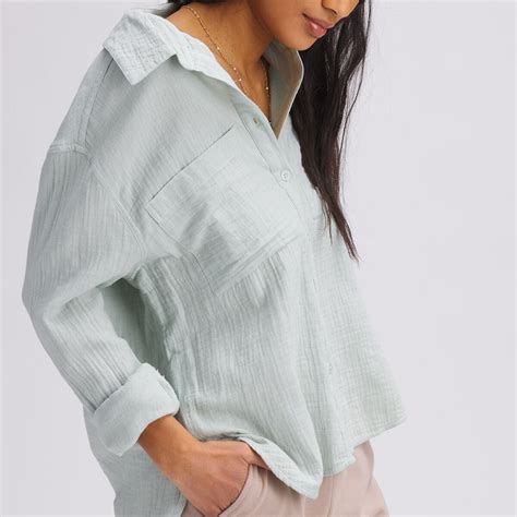Basin and Range Cotton Gauze Shirt - Women's - Clothing