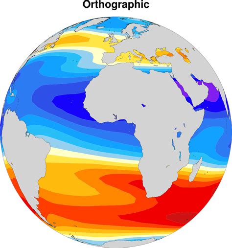 Map Projection 的图像结果
