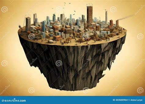 The Illustration Capturing the Essence of Resource Depletion Stock ...