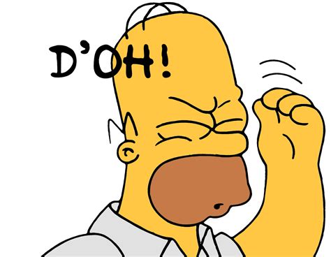 Homer Simpson Doh