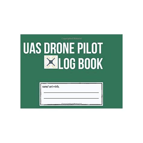 Buy UAS Drone Pilot Log book: Flight Log, Pre-flight Checklist ...