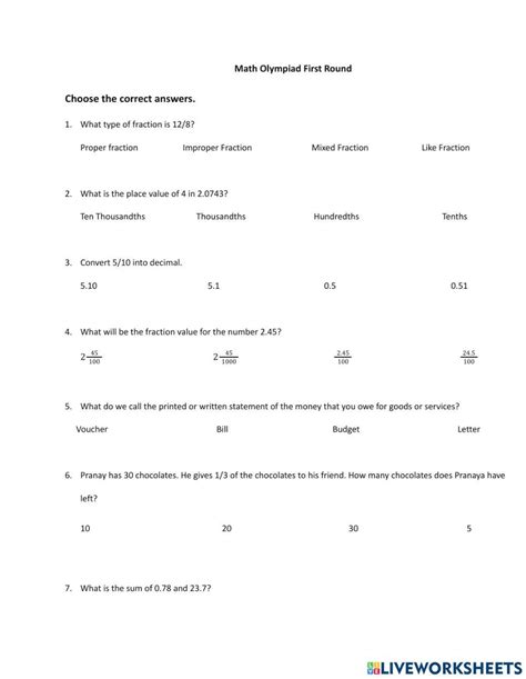 Image result for Math Input Questions