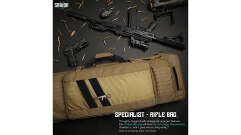 Savior Equipment Specialist 36in Double Rifle Case, Black RB-3613DG-WS ...