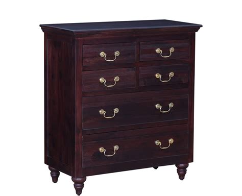 Buy Calgary Solid Wood 6 Drawers Chest Of Drawer Online on Furniselan