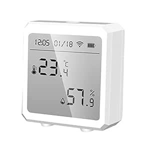 VMS INDIA WiFi Temp and Humidity Meter Temperature Monitor for Tuya ...