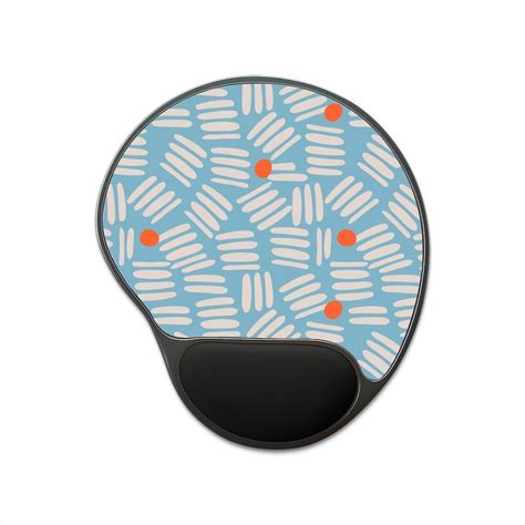 Abstract blue Wrist Rest Mouse Pad sold by Ian Young | SKU 22152263 | 50% OFF Printerval