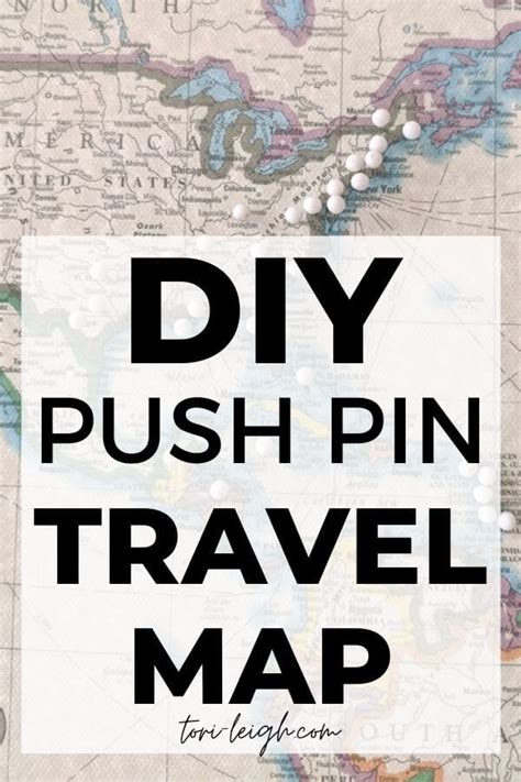 DIY Push Pin Map 的图像结果