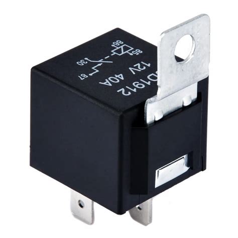 12v 40a relay 4 pin Dc 12v 40a rated current 1no spst 4 pins car ...