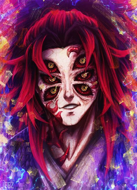 ArtStation - Kokushibou (Demon Slayer)