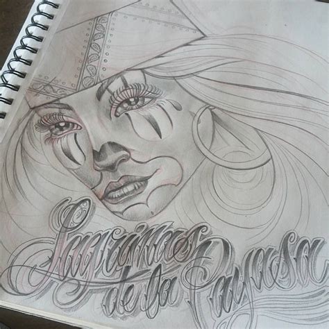 Chicano Art Drawing Creative Art - Drawing Skill