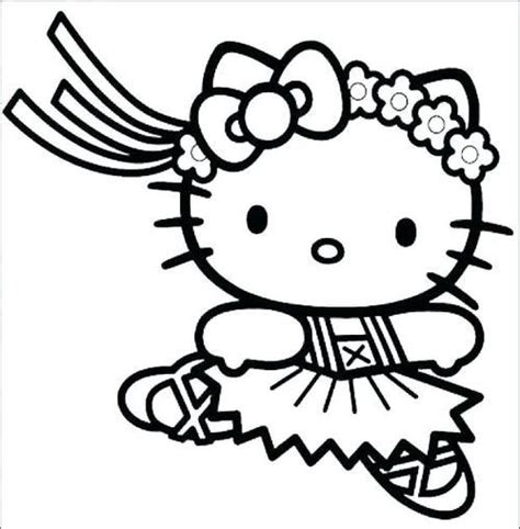 卡通人物简笔画 hello kitty简笔画 - 制作系手工网