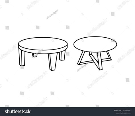 Image result for Step by Step How to Draw a Round Table