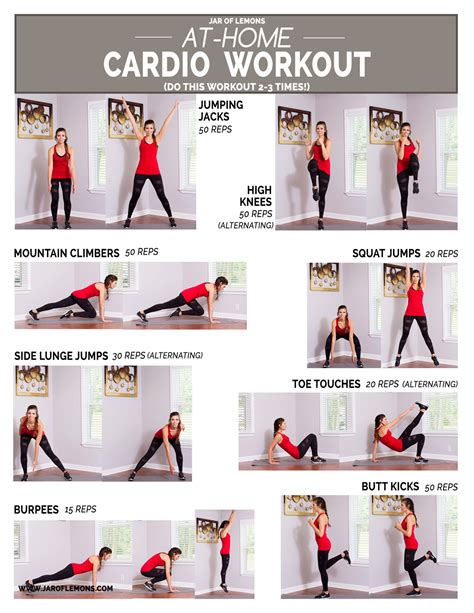 Cardio Workout Program 的图像结果